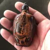 Hair Clips Antique Miscellaneous Items Ox Horn Carving Guanyin Snuff Bottle Decorations Handlebars Stationery Jewelry H