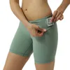 Linggingi z jogi wysokiej talii kobiety szew nagi sam czujesz fitness Sports Capri Pants Gym biegający ciasne spodnie 25 ”