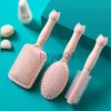 Hair Brushes 1Pc Pink Cat Air Cushion Comb Women Scalp Massage Combs Girls AntiStatic Wet Curly Detangle Hair Brush Home Salon Styling Tools x0804