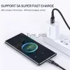 Chargeurs/Câbles SmartDevil 6A 5A Câble USB Type C pour Huawei P50 Pro Mate 40 P30 Pro Supercharge 100W Câble de chargeur USB-C à charge rapide x0804