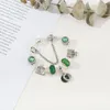 Strand Groene Sieraden Zoet Glas Diy Kralen Originele Armband Meisjes Pompoen Winkelwagen Mode Accessoires Cadeau