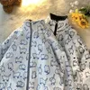 Damenjacken Deeptown Kawaii Frauen Harajuku Doppelseitiger Mantel Lammwolle Übergroße süße Top Weibliche Winterjacke Lässige koreanische Mode