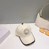 Tasarımcı Şapkalar Erkek Kamyoncu Lüks Beyzbol Şapkası Moda Mektubu Baskılı Dome Teped Cap Summer Dışarıda Sunhats Sunhats Ayarlanabilir Nefes Alabilir Şapkalar