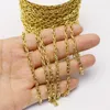 Kettingen 10 meter gouden plaat clip papier ketting ketting accessoires slanke link punk kraag handgemaakte sieraden maken 9777