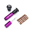 Ferramentas Kit de reparo rápido para pneus sem câmara de bicicleta MTB Pneus de bicicleta de estrada Punctur Selante Tira de borracha Ferramenta de perfuração Manípulo Extremidade da barra oculta HKD230804