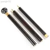 Trekking Poles Wooden Sticks For Elderly Folding Trekking Cane 3-Folded Rod Retractable Defense Luxury Walking Poles HKD230804