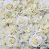 Decoratieve Bloemen Bruiloft Bloem Muur Achtergrond Woondecoratie Nep Podium Weg Gids Layout Rose Zijde Props Decora
