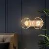 Nyhetsartiklar Creative Flower Wall Light Mount Sconce Home Art Decoration inomhus vardagsrum sovrum lampa badrum modern led belysning fixtur 230804