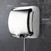 El Automatic Hand Dryer Wall-mounted Sensor Commercial Intelligent Induction Air Electric