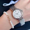 2023 Top Women Watch Quartz Watch Functions 28mm Silver Armband Waterproof All rostfritt stål Armband Fashion Designer Wristwatch 3 Style Watch Omeg Watch