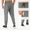 Jogger LL Hommes Pantalons Longs Sport Yoga Outfit Cyclisme Cordon Gym Poches Pantalons De Survêtement Pantalons Hommes Casual Taille Élastique fitness699