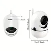 1pc High-definition Camera, 2.4G Wireless Wifi Security Home Camera, Baby And Pet Monitor, 1080P Wireless Automatic Tracking Monitor, Motion Detection And Tracking