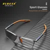 Reading Glasses BLMUSA Ultralight Pochromic Sport Reading Glasses Men Myopia Anti Blue Light Glasses For Women Prescription Eyeglasses Frame 230804