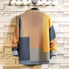 Herentruien 2024 Top Grade Autum Winter Designer Fashion Breipans Sweater Sweater Men Casual Trendy Coats Jacked Kleding