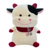 Écharpe Vache En Peluche Jouet Vache Poupée Mignon Doux Mignon Veau Tissu Poupée Enfants Poupée Cadeau En Gros