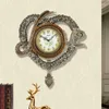 Wall Clocks Digital Mural Mechanic Clock Large Red Antique White Luxury Unusual Reloj Pared Home And Decoration AB50WC