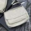 10A kwaliteit Niki pochette Clutch Bags Schouder Echt Leer heren 2023 nieuwe gewatteerde Dames klassieke handtas luxe Designer CrossBody flap kleine Bakken Avondtassen