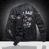 Men's Jackets Air Force MA1 Pilot Jacket Men's Spring and Autumn 2023 New Heavy Industry Embroidery Motorcycle Baseball uniform Workwear Coat T230804