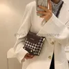 Tassen Thousand Bird Pattern Box 2020 Herfst/Winter New Fashion Koreaanse versie Crossbodytas met één schouder Buitenlandse stijl Geruit Kleine vierkante tassenstijlvolle handtas