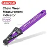 Tools Quick Measurement Chain Wear Indicator Clear Scale High Quality Bicycle Chain Gauge Tool Universal Cycling Repair Tools HKD230804