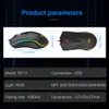 Mice Redragon Cobra M711 RGB USB Wired Gaming Mouse 12400 DPI 9 кнопок мышей Программируемая эргономика для компьютерного ПК Геймер 230804