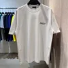 أزياء رجال القمصان الجديدة ألوان صيف مصممين للسيدات tshirts فضفاضة المحملات الضخمة العلامات التجارية قمم قميص عارضة لافاة الملابس السراويل القصيرة الأكمام S-3XL