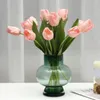 Dekorative Blumen 8PCS/12PCS Tulpe Künstliche Blume Real Touch Bouquet Für Geburtstag Party Hochzeit Hause Garen Dekoration gefälschte