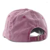 Gorras de béisbol Moda al aire libre Unisex Espalda abierta Ajustable Mezclado Algodón Cubo Sombrero Béisbol