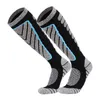 Sports Socks Men Skiing Long Tube Warm Winter Thickened Terry Breathable Moisture-wicking Outdoor Climping Camping Hiking