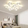 Ceiling Lights Nordic Light Luxury Living Room Led Lamp Modern Simple Indoor Lighting Decor Five-pointed Star Bedroom Lamps