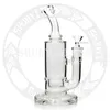 10 pouces de haute qualité en verre Bong Dab Rig Narguilé Fumée Pipe à eau avec Honeybee Perc Couleur claire Pipes à fumer du tabac 14 MM Femme