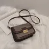 Bolsas de ombro Bolsa de axila bolsa feminina 2020 nova moda malha vermelha xadrez pequena bolsa quadrada design de nicho bolsas de um ombro crossbody elegantesbolsas de mãoloja