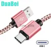 Ładowarki/kable 2m/1m/20 cm USB typu C Kabel szybkiego ładowarki dla Samsung Galaxy A5 A7 2018 A8 A9 2019 A50 A70S S10 Note 9 Tab S3 Rose Gold Pink Kabo x0804