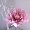 Decoratieve Bloemen 40cm Kunstmatige Grote Pioen Fake Heads Wedding Party DecorationFlower Show Props DIY Bloem Achtergrond Wanddecoratie