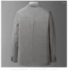 Costumes pour hommes britannique pied de poule Blazer veste 2023 marque Slim Fit simple boutonnage Blazers hommes formel qualité Sport manteau 4XL