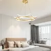 Pendellampor LED -lampor krona nordisk design hängande lampa moderne minimalistiska lyx vardagsrum sovrum kök belysning lyster