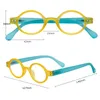 Reading Glasses Meeshow stylish reading glasses Glazed Ice women's glasses blue light blocking French presbyopia round retro eyeglasses 1730 230804