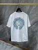 T-shirt da uomo T-shirt classica da donna per uomo Moda Ch Marchio di alta qualità Lettera Sanscrito Croce Modello Maglione Designer Pullover Magliette in cotone E6TS