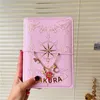 Anteckningar Japanese Sakura Pink Red Purple Anime Looseleaf Notebook Kawaii Travel Journal Handbook Spiral A6 Cute Diary Planner Organizer 230803