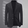 Abiti da uomo Blazer Blazer leggeri estivi da uomo Fashion Bianco Nero Business Casual Drape Suit Jacket Dress Abbigliamento di marca Plus Size 6XL 7XL 230804