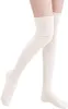 Спортивные носки бедро высоко по колену для женщин, девочка, зима на открытом воздухе теплое вязание крючком длинные леггинсы