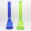 18 inch Beker Bong Glazen Bong Grote Waterpijp rookpijp waterpijp met logo met kom gratis