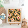 Chinese Style Products Floral Punch Needle Landscape Rug Yarn Hooking Beginner with Embroidery Punch Pen for Kids Adults Craft Art Gift R230803