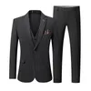 Men's Suits 2024 Spring Autumn Suit British Stripe Single Western Coat Fashion Business Casual High Quality Wear