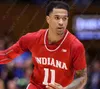 Hoosiers Basketball Jersey Trayce Jackson-Davis Malik Reneau 22 Geronimo Miller Kopp Jalen Hood-Schifino Tamar Bates Kaleb Banks Isiah Thomas Yogi Ferrell