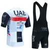 Cycling Jersey Sets Set UAE Bike Shorts 20D Pants Team Ropa Ciclismo Maillot Bicycle Clothing Uniform 230803