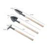 3PCS/Set Mini Garden Supplies Balkon House Hoded Sadzenie Sadzenia Łopata Łopata Rake Rake Trzyczęściowe narzędzia ogrodowe hurtowe AU04