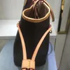 Bolso de mano de lujo para mujer, bolsos de mano con flores marrones, bolso de compras de diseñador, bolso de hombro tipo bandolera, moda de cuero genuino, gran capacidad, letra clásica, flor antigua