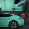 3 lager Gloss Tiffany Blue Vinyl Film Glossy Car Wrap Foil med Air Release DIY -bilklistermärke Inslag i storlek 1 52x20 meter roll265U