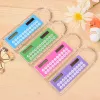 wholesale 2 en 1 Règle Calculatrice Numérique Coloré Étudiant Mini Portable Énergie Solaire Enfant Règle Bureau Papeterie LL